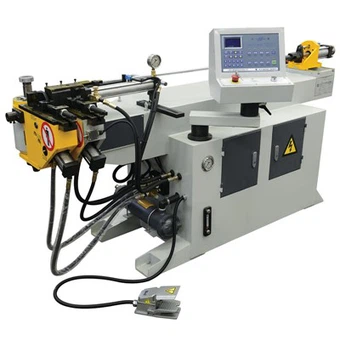 Polotomatické potrubné ohybové zariadenie